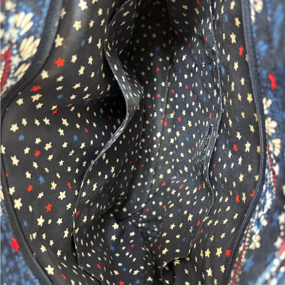 Vera Bradley Summer Stars tote bag purse - Picture 5 of 9